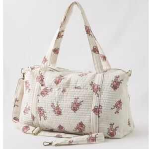American Eagle / Aerie Cindy Lou Who Quilted Duffle Bag ~ New in Plastic